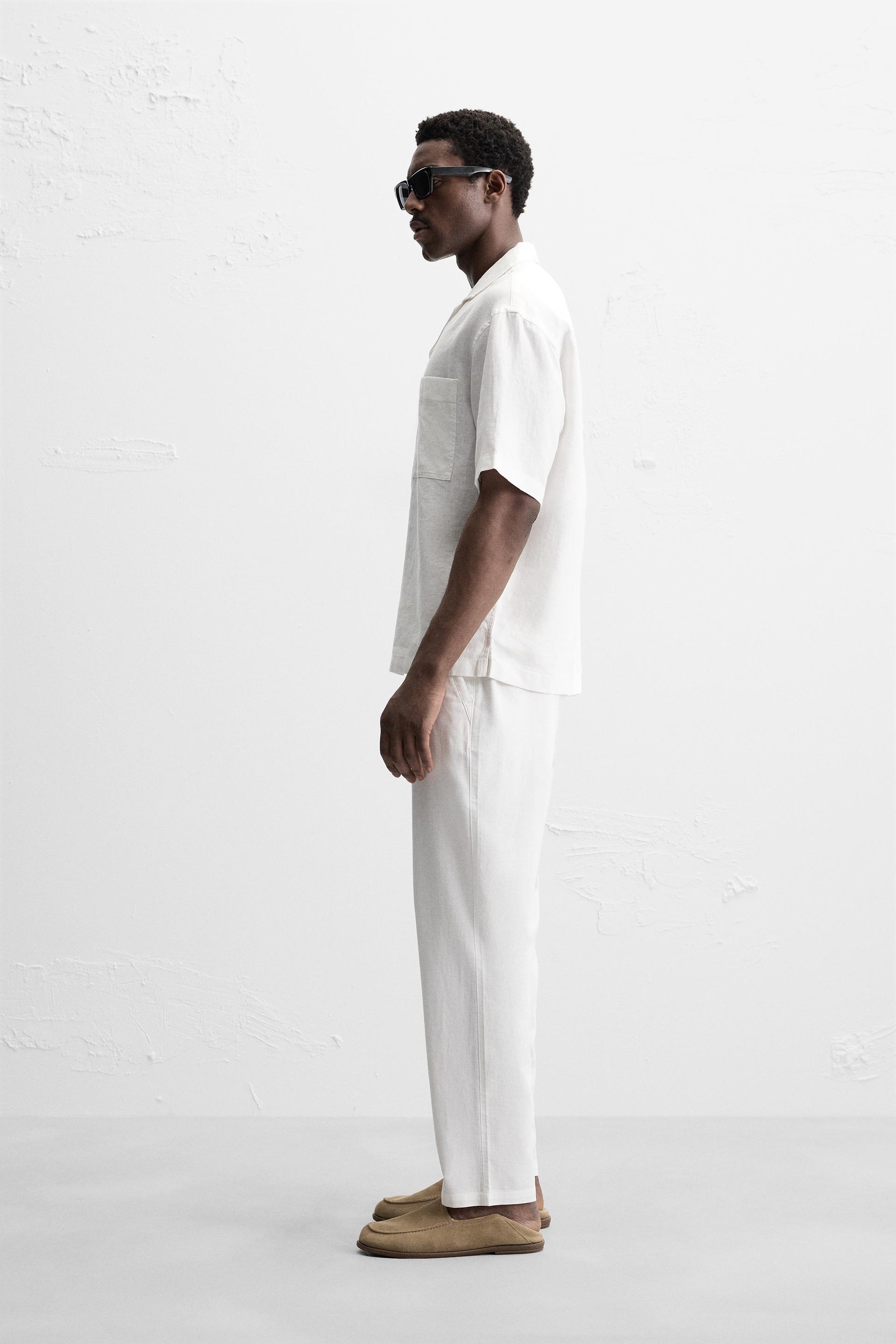 PANTALON RELAXED FIT COTON - LIN